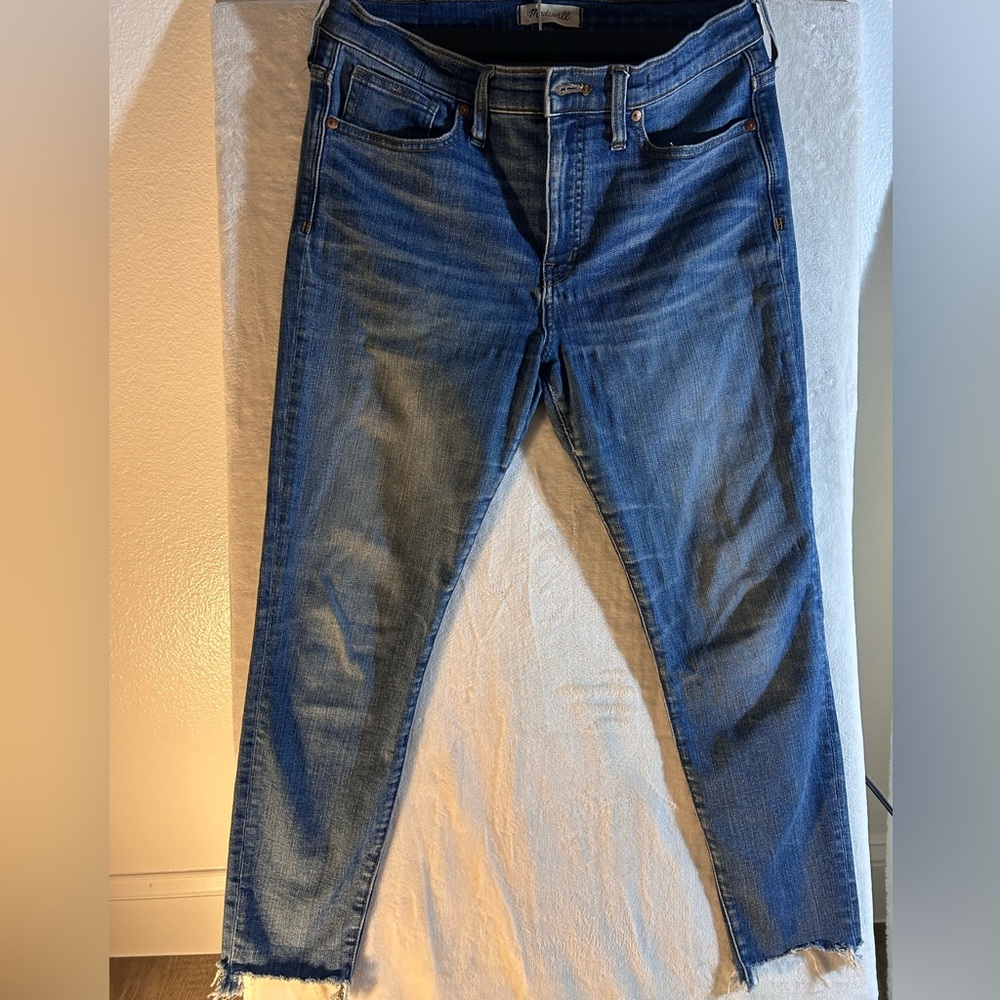 MADEWELL| 9’ High-Rise Skinny Crop| Size 31